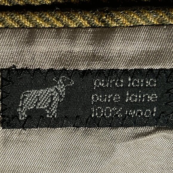 Michael Kors Mens Mossy Green 100% Wool sports coat/ Blazer Old Money Preppy - Picture 10 of 12